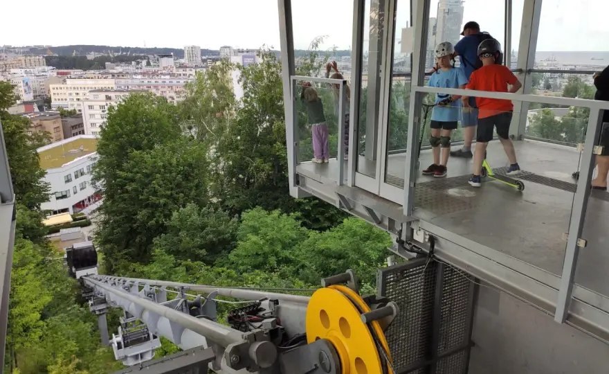 Kamienna Góra w Gdyni - widoki, kolejka i pomysł na spacer